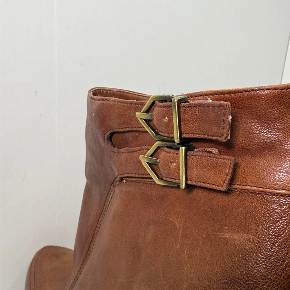 Sam Edelman Brown Leather Ankle Boots size 9.5 - Picture 9 of 13